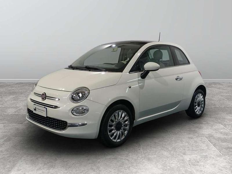 Bianco Usata 2017 Fiat 500 Lounge Tre volumi | 10.500 € (Buon prezzo) - Immagine 1/4