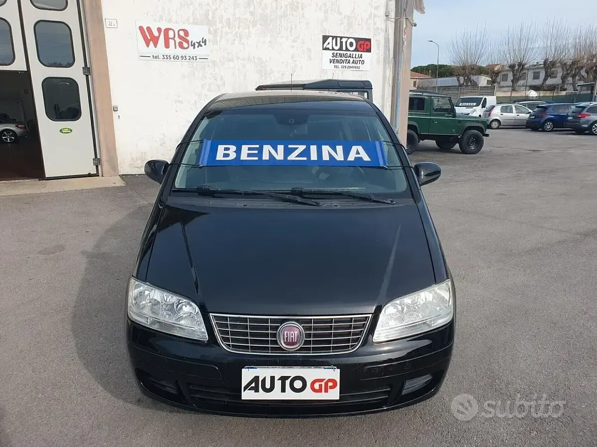 Usata Fiat Idea 77 CV (56 kW) 2010 Nero Monovolume