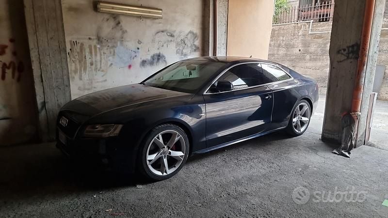 Usata Audi A5 2008 Blu Coupé