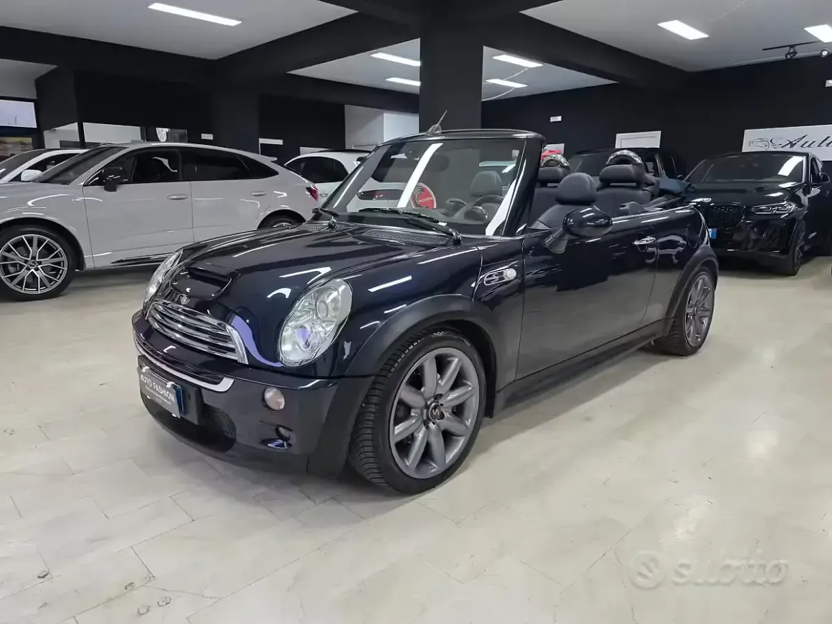Usata Mini Cooper S Cabriolet 170 CV (125 kW) 2005 Bluazzurro Cabrio