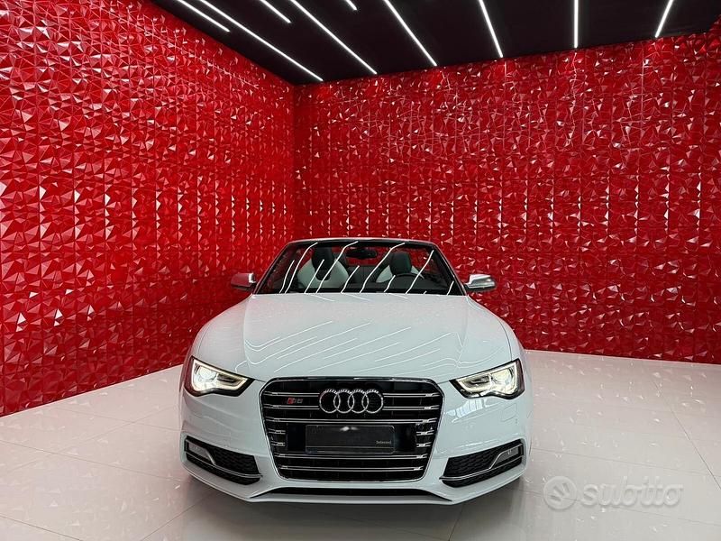 Usata Audi S5 Cabriolet Ambiente 333 CV (244 kW) 2015 Bianco Cabrio