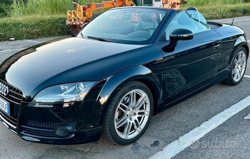 Usata Audi TT Roadster 200 CV (147 kW) 2008 Nero Cabrio
