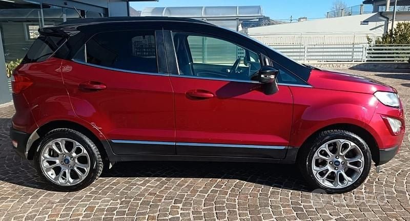 Usata Ford Ecosport 125 CV (91 kW) 2018 Rosso SUV