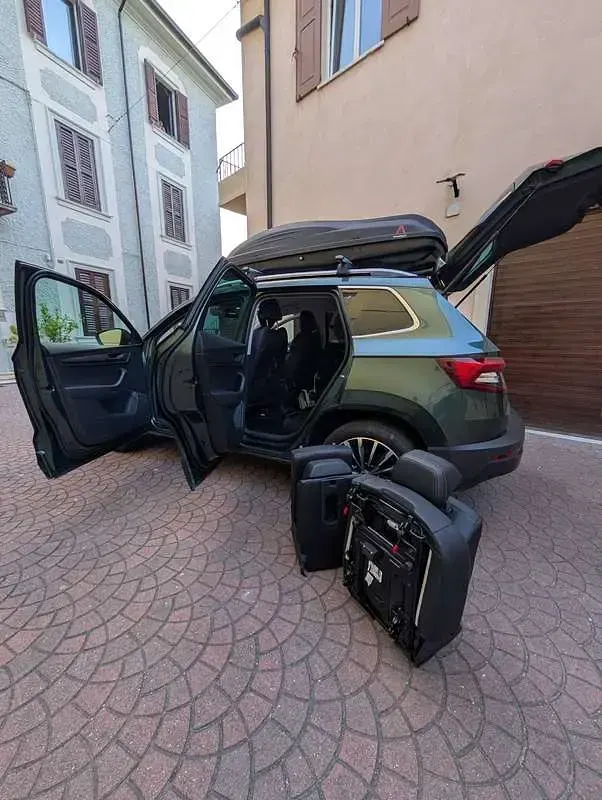 Usata Skoda Karoq Style 150 CV (110 kW) 2020 Verde SUV