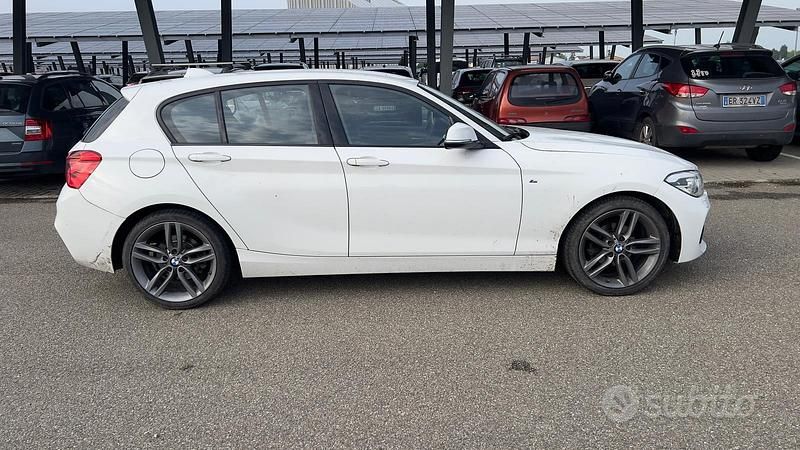 Usata BMW 116 M Sport 2017 Bianco Utilitaria