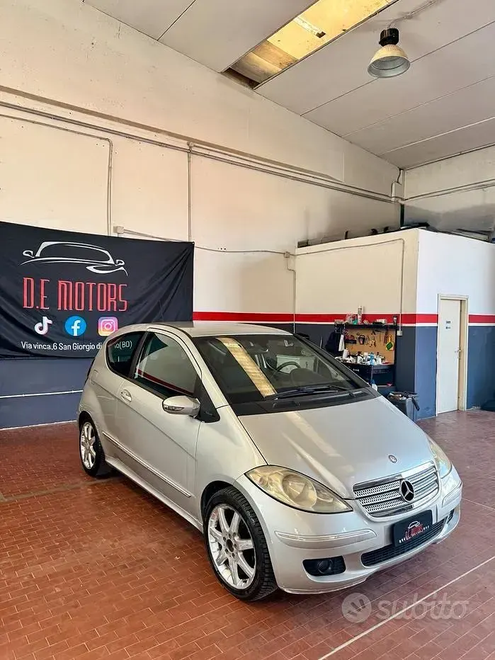 Usata Mercedes A160 Elegance 109 CV (80 kW) 2008 Grigio Berlina