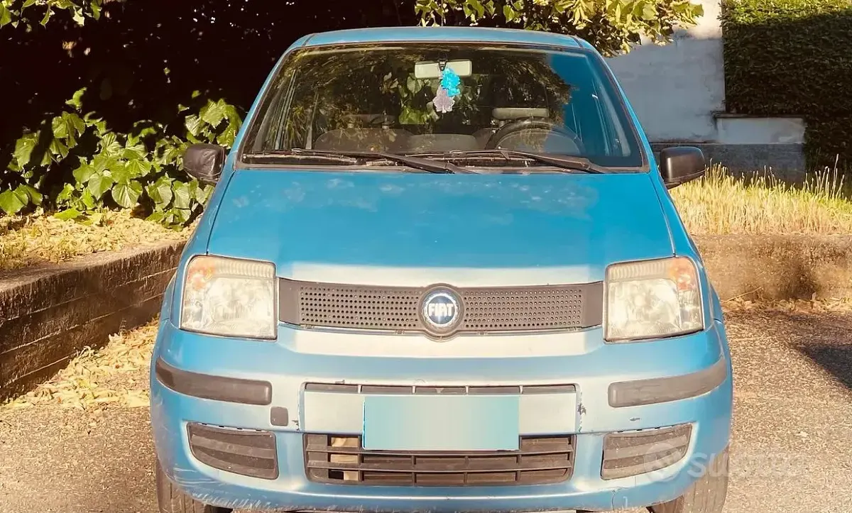 Usata Fiat Panda 54 CV (39 kW) 2008 Blu Utilitaria