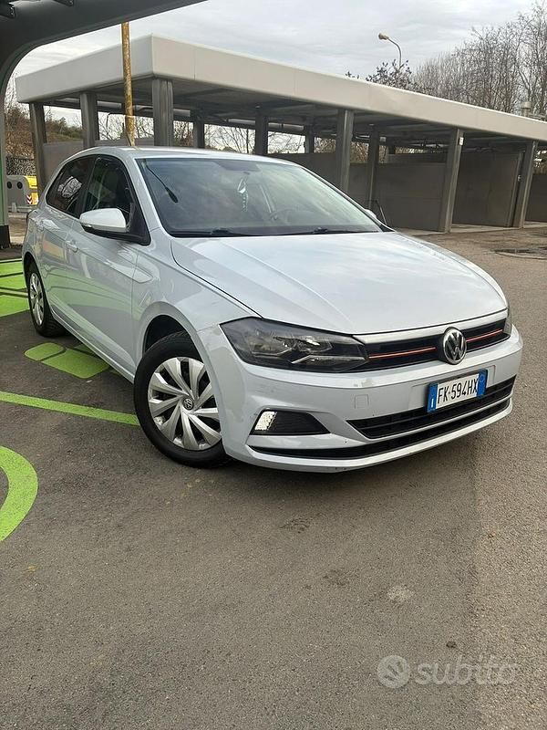 Usata VW Polo 80 CV (58 kW) 2018 Bianco Berlina