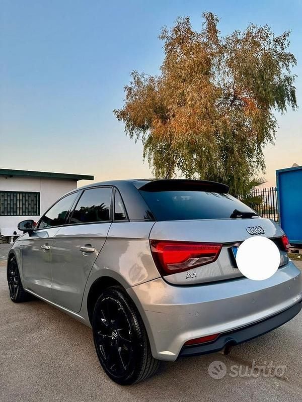 Usata Audi A1 116 CV (85 kW) 2015 Grigio Utilitaria