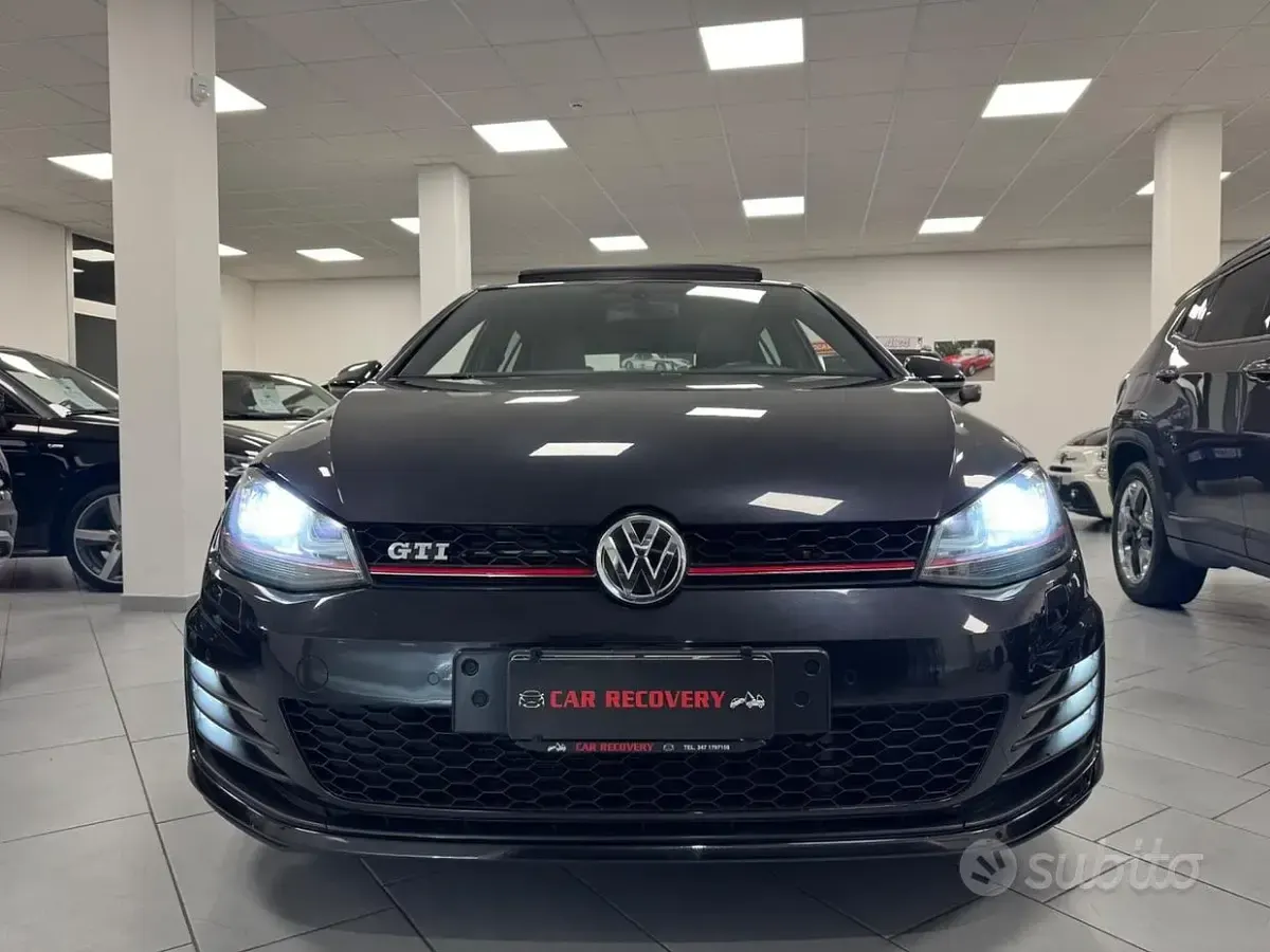 Usata VW Golf VII GTI 230 CV (169 kW) 2015 Nero Berlina