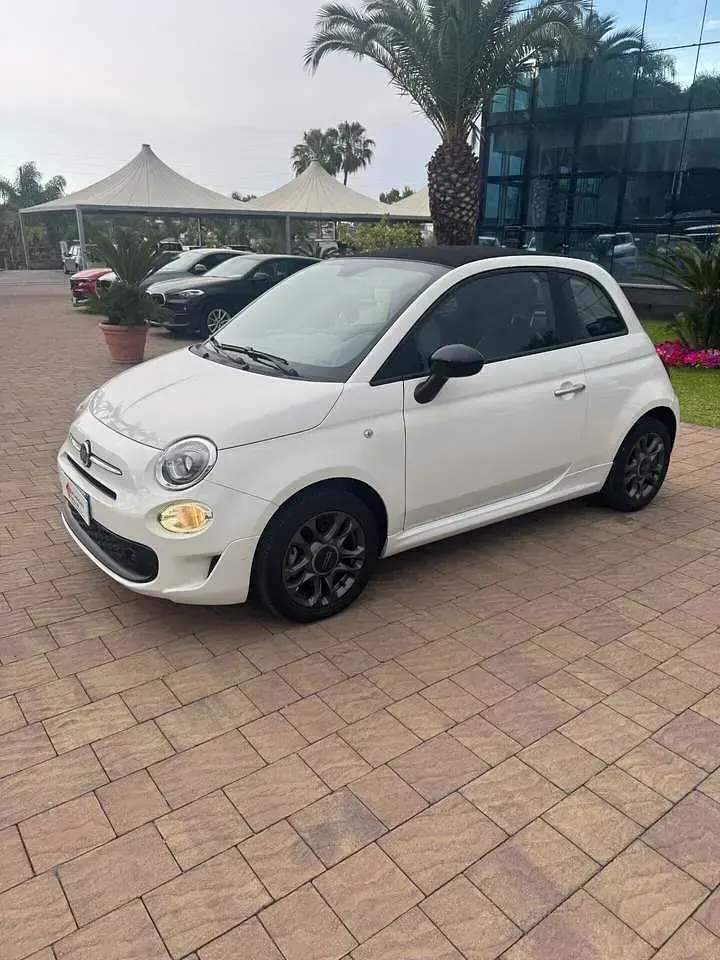 Usata Fiat 500C Dolcevita 69 CV (50 kW) 2021 Bianco Cabrio