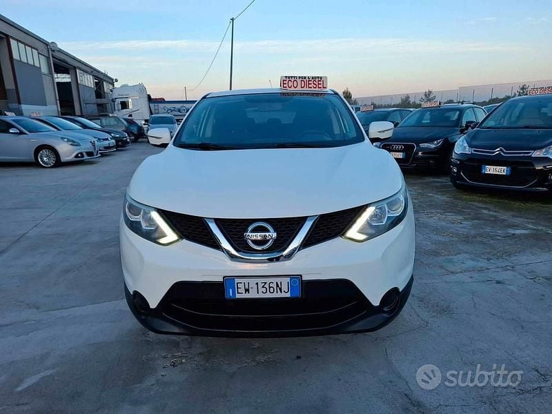 Usata Nissan Qashqai 110 CV (80 kW) 2014 Bianco SUV