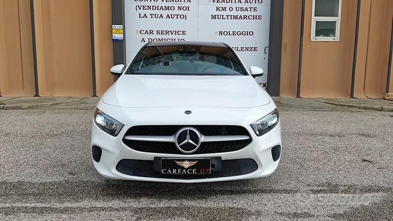 Usata Mercedes A160 109 CV (80 kW) 2019 Bianco Berlina