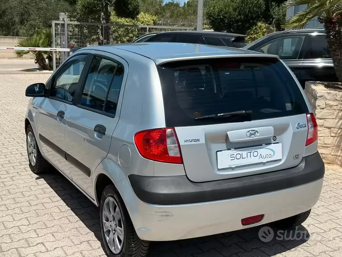 Usata Hyundai Getz Style 88 CV (64 kW) 2008 Grigio Utilitaria