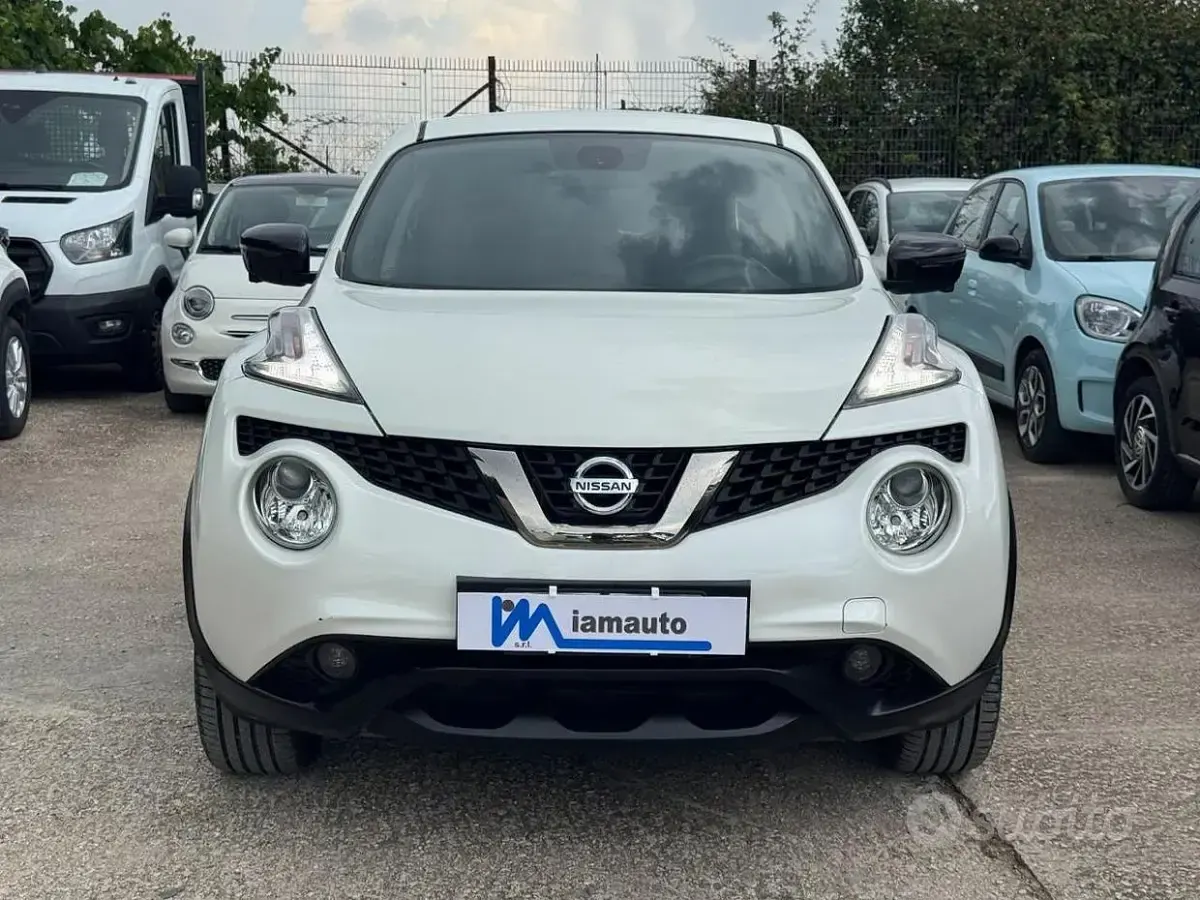 Usata Nissan Juke Visia 110 CV (80 kW) 2018 Bianco SUV