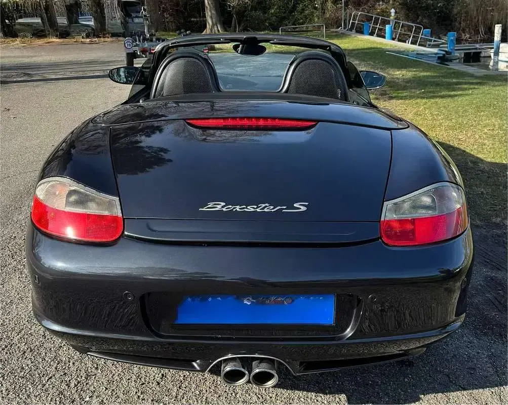 Usata Porsche Boxster 280 CV (205 kW) 2005 Blu/azzurro Cabrio