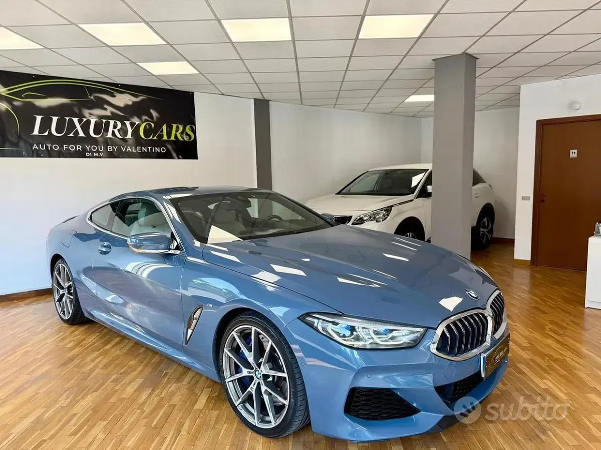 Usata BMW M850 530 CV (389 kW) 2019 Blu Coupé
