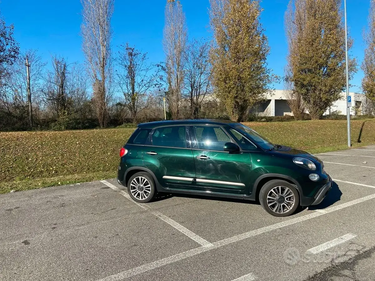 Usata Fiat 500L Cross 95 CV (69 kW) 2019 Verde Monovolume