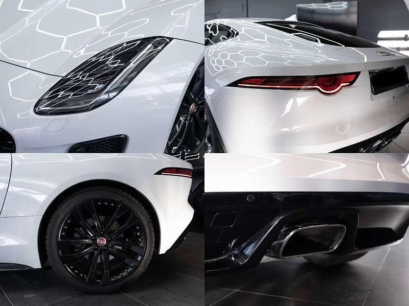 Usata Jaguar F-Type R-Dynamic 300 CV (220 kW) 2020 Bianco Coupé