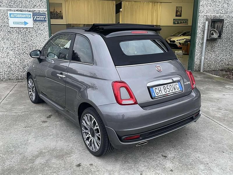 Usata Fiat 500C Sport 69 CV (50 kW) 2020 Grigio Cabrio