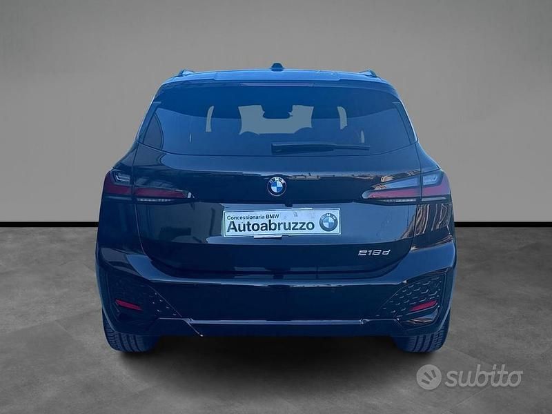 Nuova BMW 218 Active Tourer M Sport 2025 Nero Monovolume