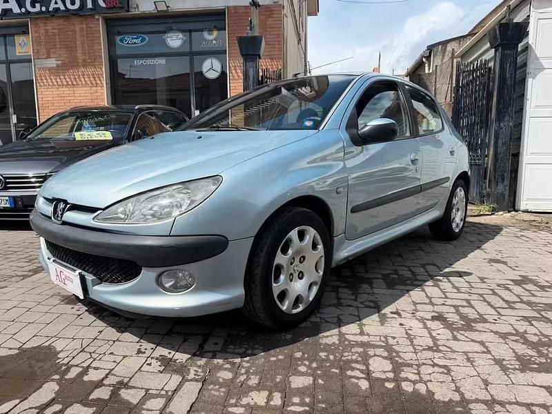 Usata Peugeot 206 108 CV (79 kW) 2004 Grigio Berlina