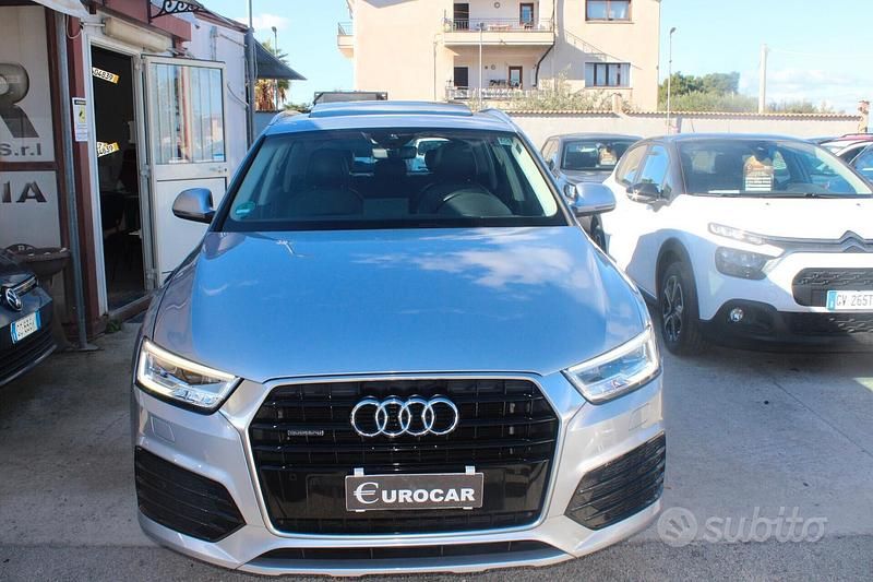 Usata Audi Q3 S-Line 150 CV (110 kW) 2016 Grigio SUV