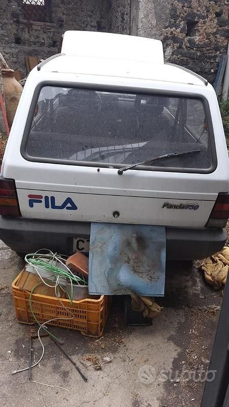 Usata Fiat Panda 1990 Bianco Utilitaria