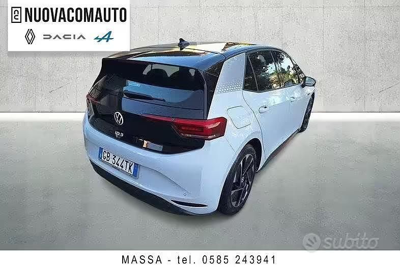 Usata VW ID.3 Style 150 kW (204 CV) 2020 Bianco Utilitaria