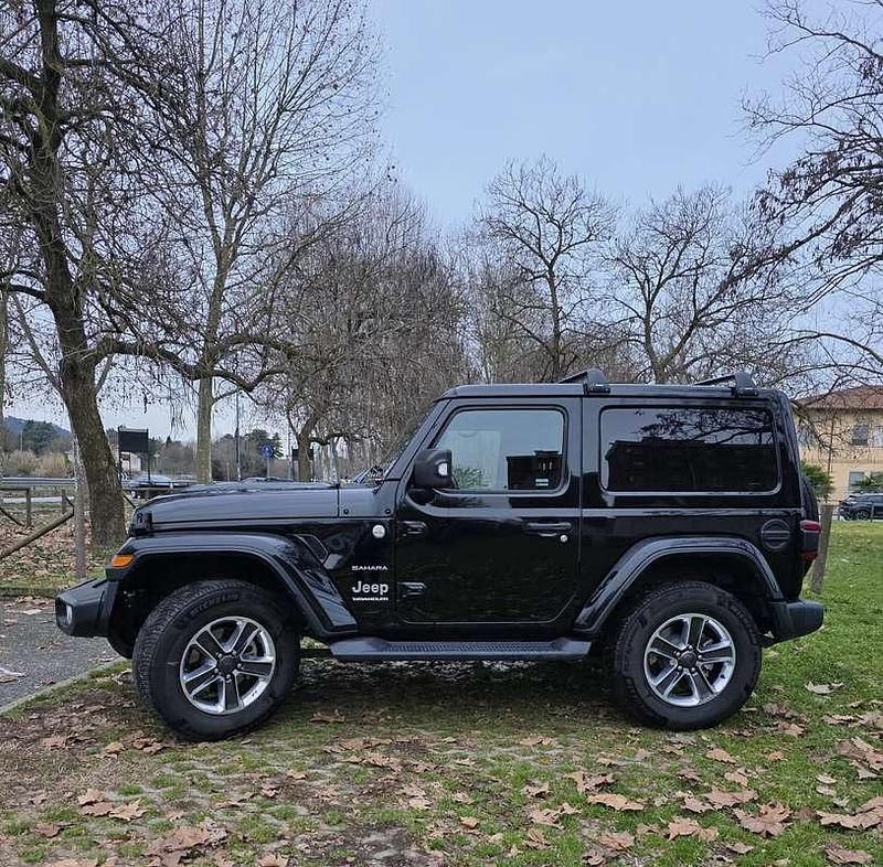 Usata Jeep Wrangler Sahara 200 CV (147 kW) 2019 Nero SUV