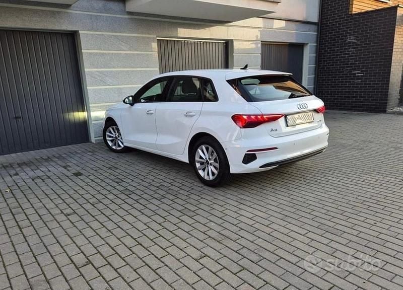 Usata Audi A3 Advanced 150 CV (110 kW) 2023 Bianco Berlina