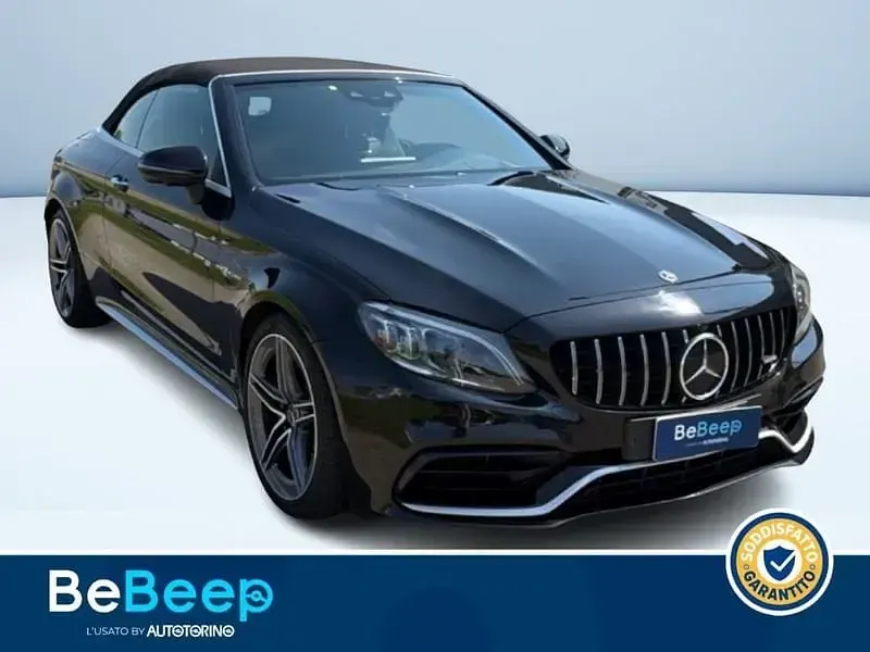 Usata Mercedes C63 AMG AMG 510 CV (375 kW) 2019 Nero metallizzato Cabrio
