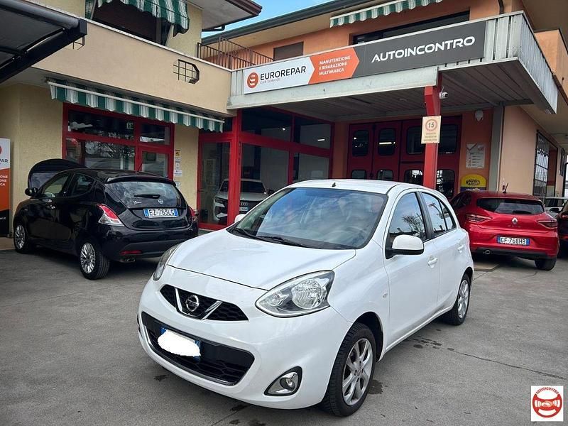 Usata Nissan Micra Acenta 80 CV (58 kW) 2014 Bianco Utilitaria