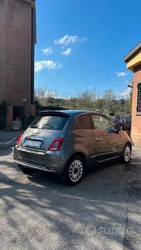 Usata Fiat 500 Lounge 69 CV (50 kW) 2016 Grigio Utilitaria