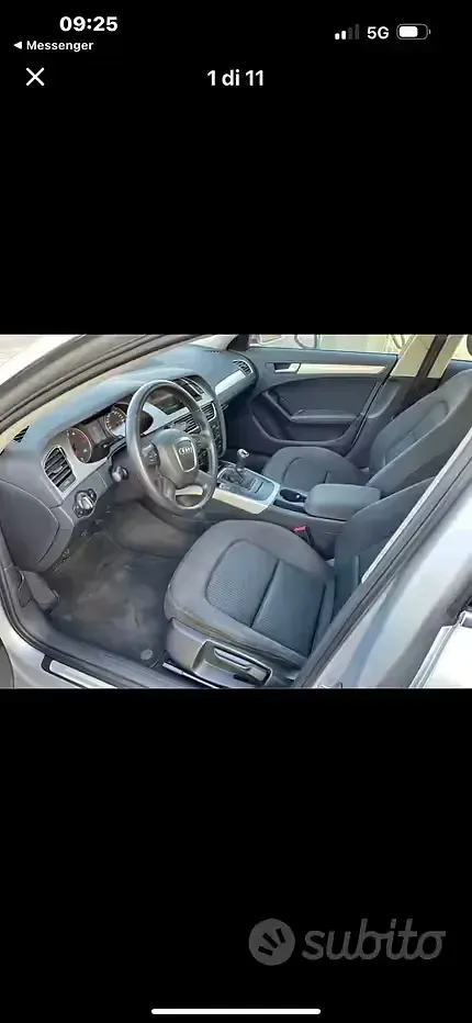 Usata Audi A4 125 CV (91 kW) 2008 Grigio Station wagon