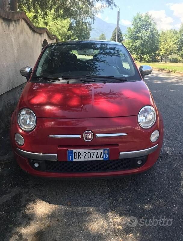 Usata Fiat 500 2008 Rosso