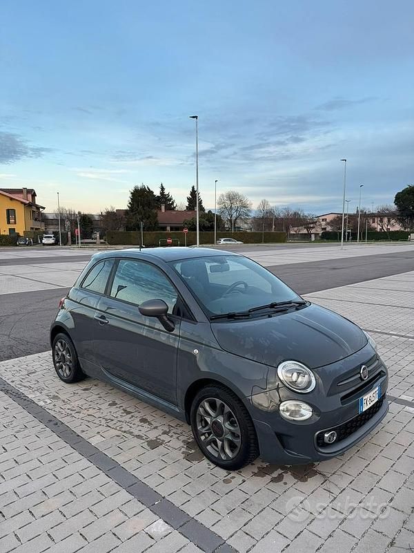 Grigio Usata 2017 Fiat 500S S Due volumi | 12.000 € (Buon prezzo) - Immagine 1/4