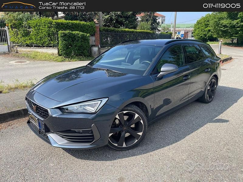 Usata Cupra Leon 150 CV (110 kW) 2023 Grigio Station wagon