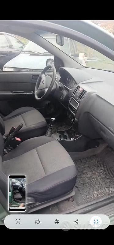 Usata Hyundai Getz Style 88 CV (64 kW) 2007 Verde Utilitaria