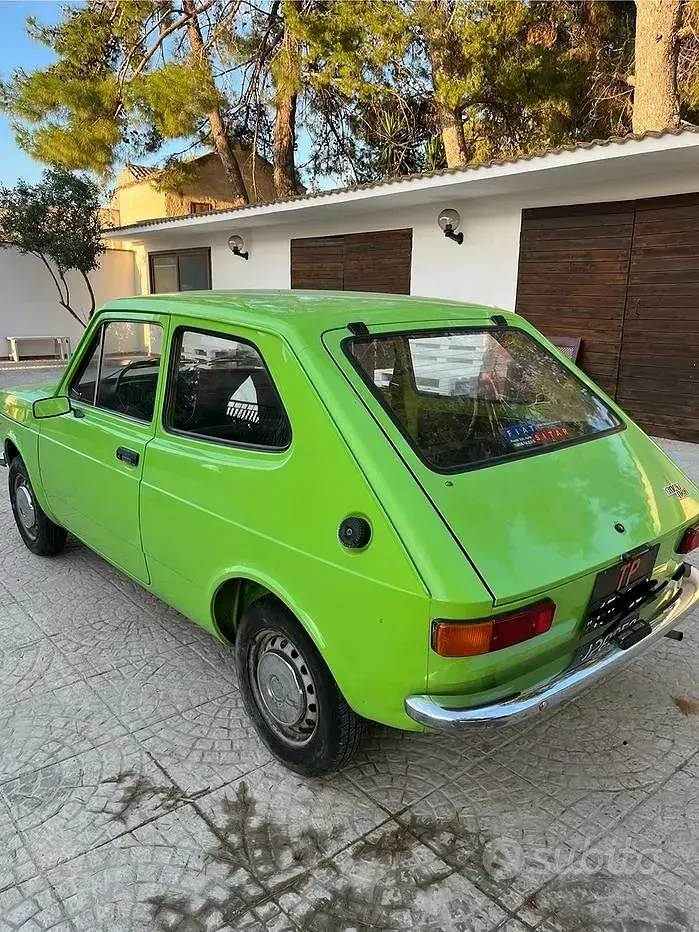 Usata Fiat 127 1970 Verde Berlina