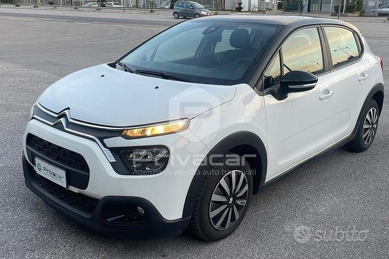 Usata Citroën C3 101 CV (74 kW) 2021 Bianco Utilitaria