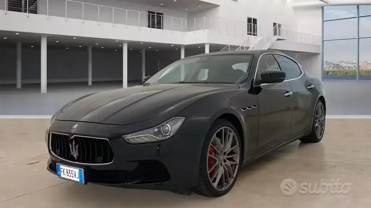 Usata Maserati Ghibli 410 CV (301 kW) 2017 Nero Berlina