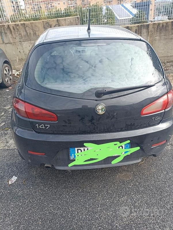 Usata Alfa Romeo 147 2009 Nero Utilitaria