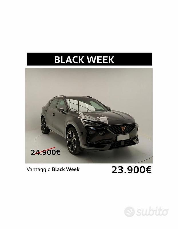 Nero Usata 2022 Cupra Formentor SUV | 23.900 € (Buon prezzo) - Immagine 1/4