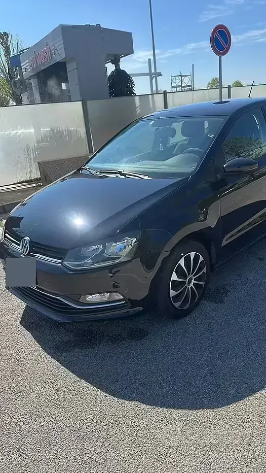 Usata VW Polo 75 CV (55 kW) 2015 Nero Berlina