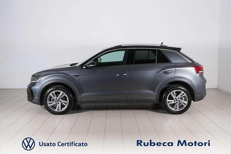 Usata VW T-Roc R-line 116 CV (85 kW) 2022 Grigio SUV