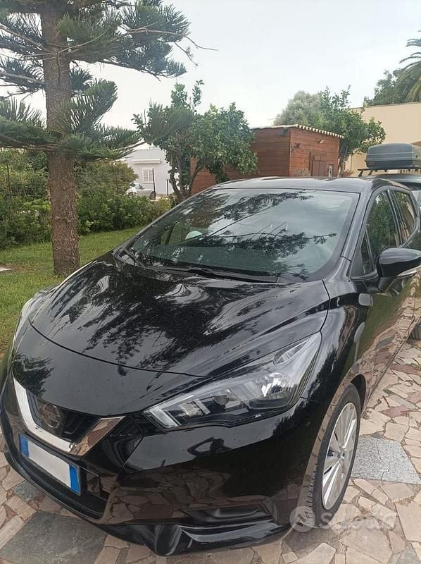 Usata Nissan Micra Acenta 71 CV (52 kW) 2023 Nero Utilitaria