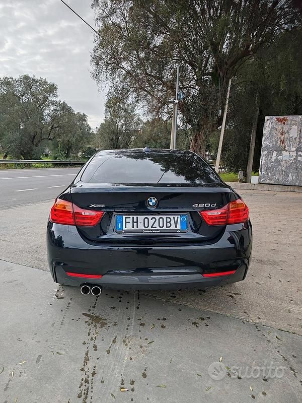 Usata BMW 420 M Sport 190 CV (139 kW) 2016 Blu Coupé