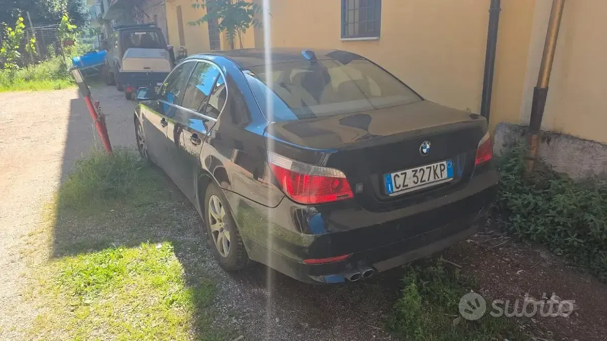Usata BMW 525 177 CV (130 kW) 2004 Nero Berlina