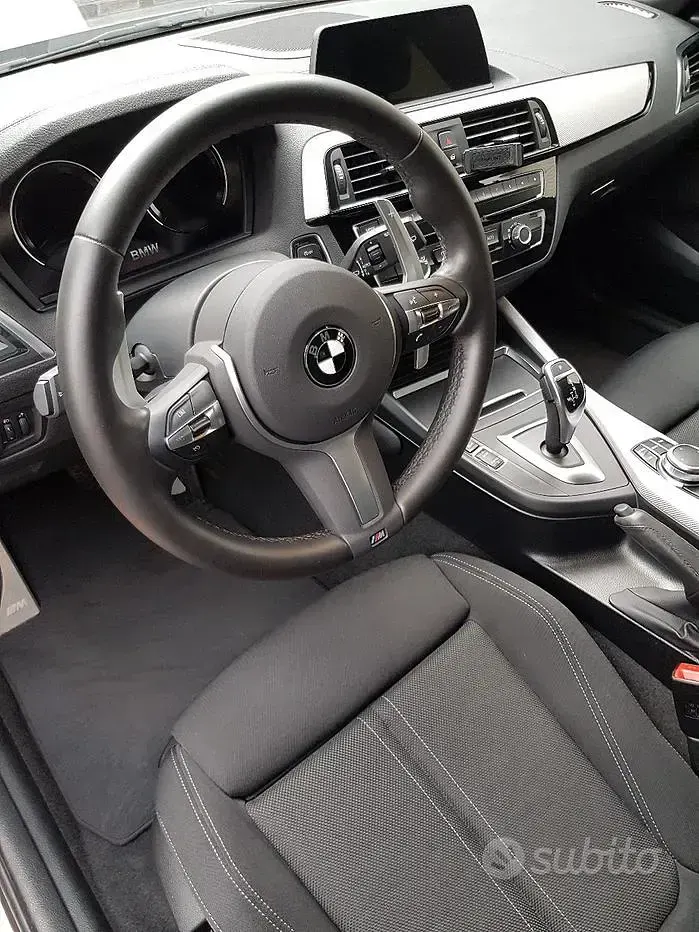 Usata BMW 120 M Performance 184 CV (135 kW) 2019 Grigio Berlina